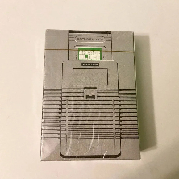 Lot of 2 Horror  Block and Arcade Block Console Casino Playing Cards - Picture 5 of 12